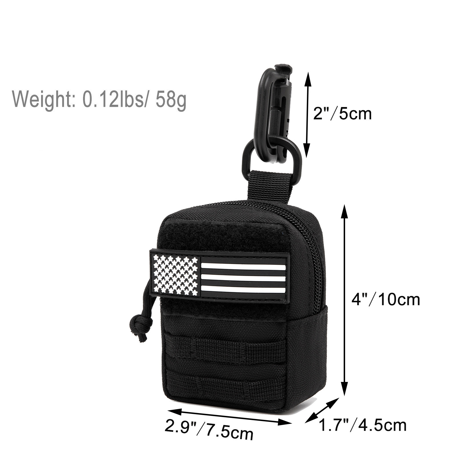 Outdoor Mini MOLLE Pouch Utili - Edc Carry Fanny Pack ulasan dan harga